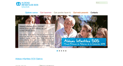 Desktop Screenshot of aldeasinfantilesgalicia.org